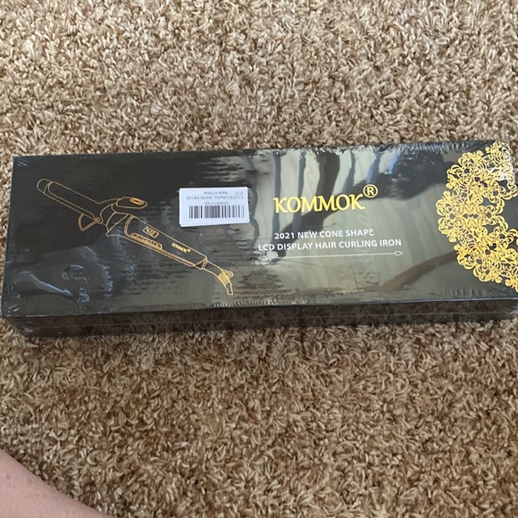 Kommok new in box 1 inch ceramic curing iron - Picture 2 of 6